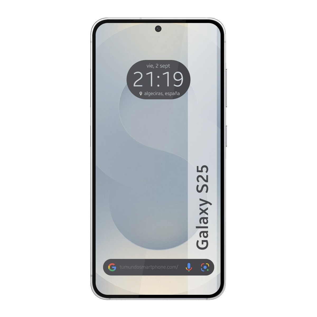 Protector Cristal Templado Completo 5D Full Glue Negro para Samsung Galaxy S25 5G Vidrio