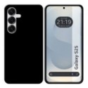 Funda Silicona Gel TPU Negra para Samsung Galaxy S25 5G