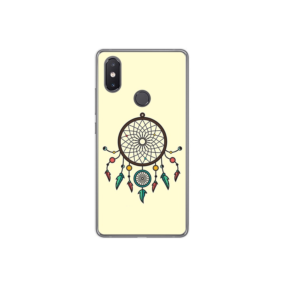 Funda Gel Tpu para Xiaomi Mi 8 Se Diseño Atrapasueños Dibujos