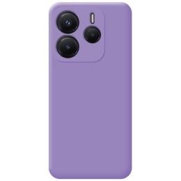 Funda Silicona Líquida Ultra Suave para Xiaomi Redmi Note 14 4G color Morada 2