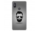 Funda Gel Tpu para Xiaomi Mi 8 Se Diseño Barba Dibujos