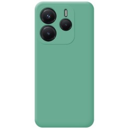 Funda Silicona Líquida Ultra Suave para Xiaomi Redmi Note 14 4G color Verde 2