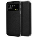 Funda Libro Soporte con Ventana para Xiaomi Redmi Note 14 4G color Negra