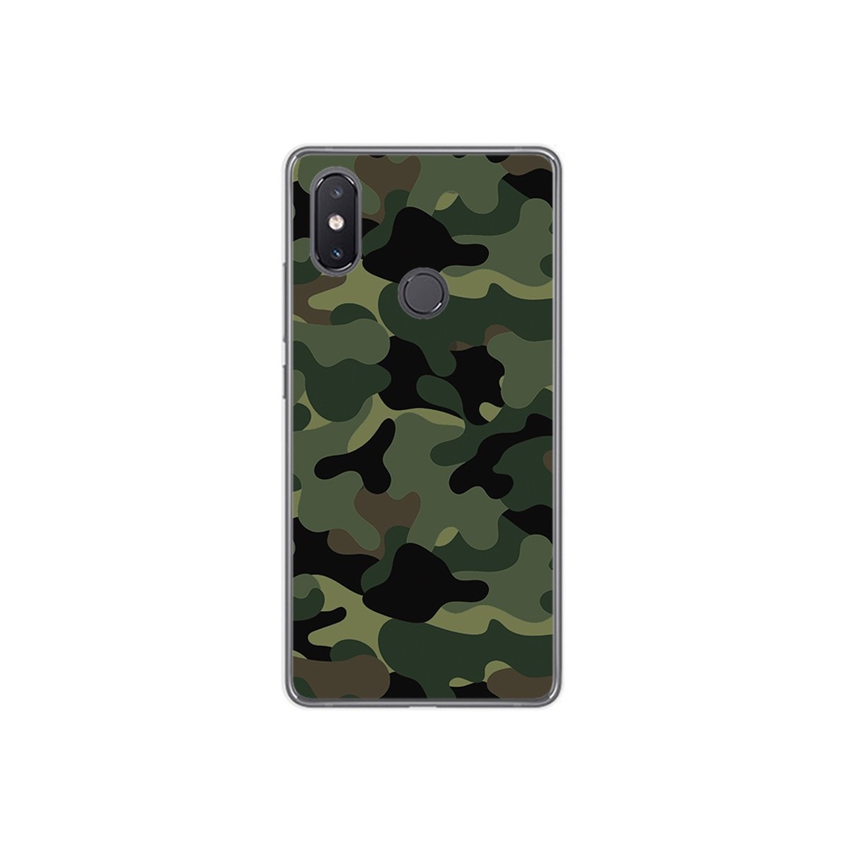 Funda Gel Tpu para Xiaomi Mi 8 Se Diseño Camuflaje Dibujos