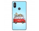 Funda Gel Tpu para Xiaomi Mi 8 Se Diseño Furgoneta Dibujos