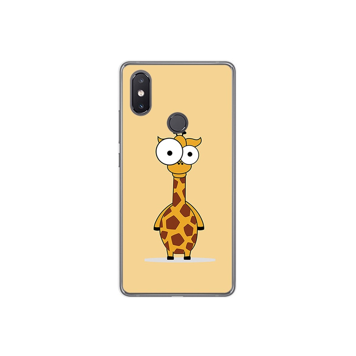 Funda Gel Tpu para Xiaomi Mi 8 Se Diseño Jirafa Dibujos