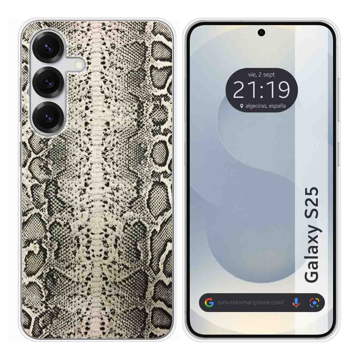 Funda Silicona para Samsung Galaxy S25 5G diseño Animal 01 Dibujos