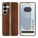Funda Silicona para Samsung Galaxy S25 5G diseño Cuero 01 Dibujos