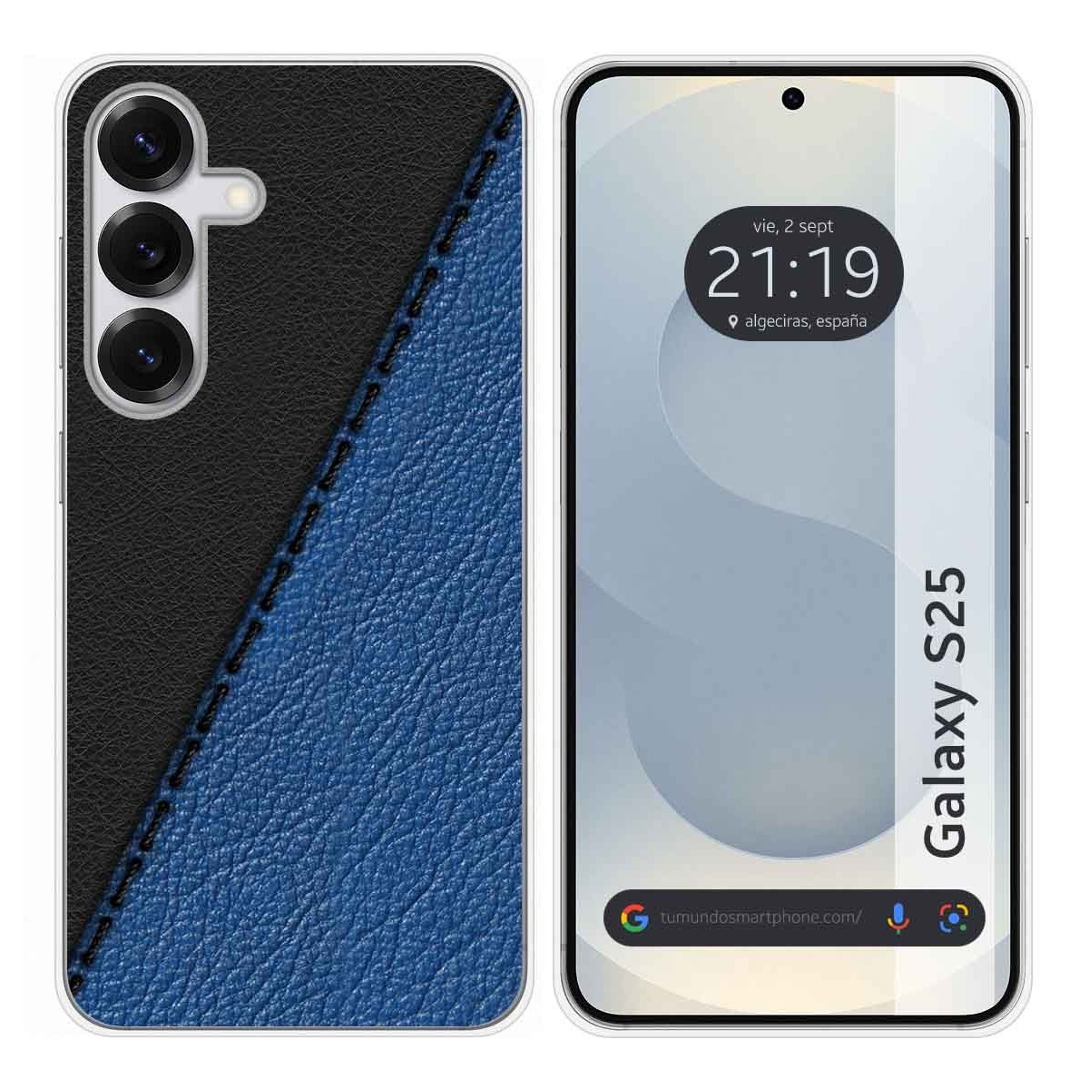 Funda Silicona para Samsung Galaxy S25 5G diseño Cuero 02 Dibujos