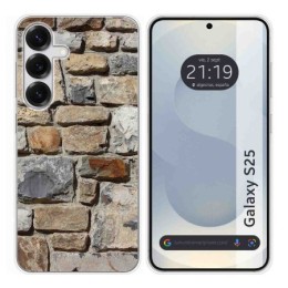 Funda Silicona para Samsung Galaxy S25 5G diseño Ladrillo 03 Dibujos