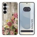 Funda Silicona para Samsung Galaxy S25 5G diseño Madera 08 Dibujos
