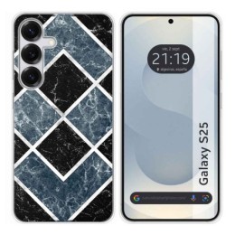 Funda Silicona para Samsung Galaxy S25 5G diseño Mármol 06 Dibujos