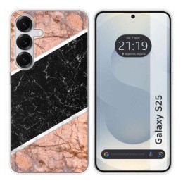 Funda Silicona para Samsung Galaxy S25 5G diseño Mármol 07 Dibujos