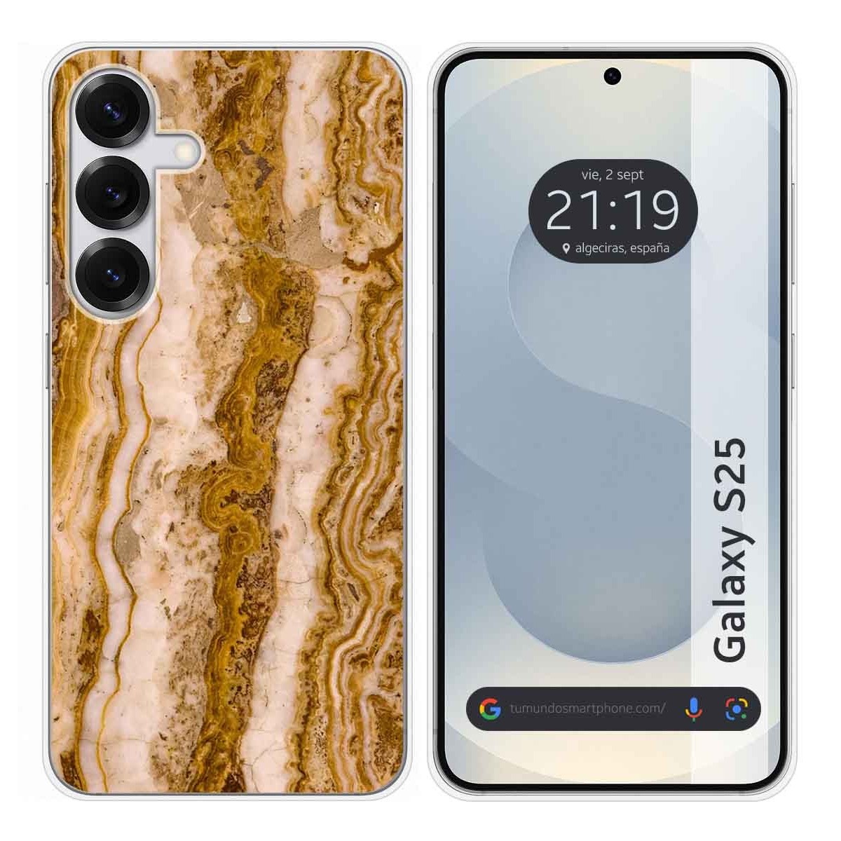 Funda Silicona para Samsung Galaxy S25 5G diseño Mármol 10 Dibujos