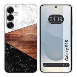 Funda Silicona para Samsung Galaxy S25 5G diseño Mármol 11 Dibujos