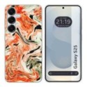 Funda Silicona para Samsung Galaxy S25 5G diseño Mármol 12 Dibujos