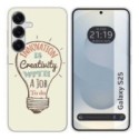 Funda Silicona para Samsung Galaxy S25 5G diseño Creativity Dibujos