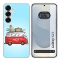 Funda Silicona para Samsung Galaxy S25 5G diseño Furgoneta Dibujos