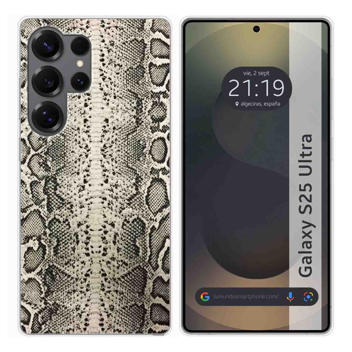 Funda Silicona para Samsung Galaxy S25 Ultra 5G diseño Animal 01 Dibujos