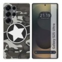 Funda Silicona para Samsung Galaxy S25 Ultra 5G diseño Camuflaje 02 Dibujos
