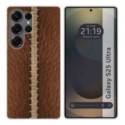 Funda Silicona para Samsung Galaxy S25 Ultra 5G diseño Cuero 01 Dibujos