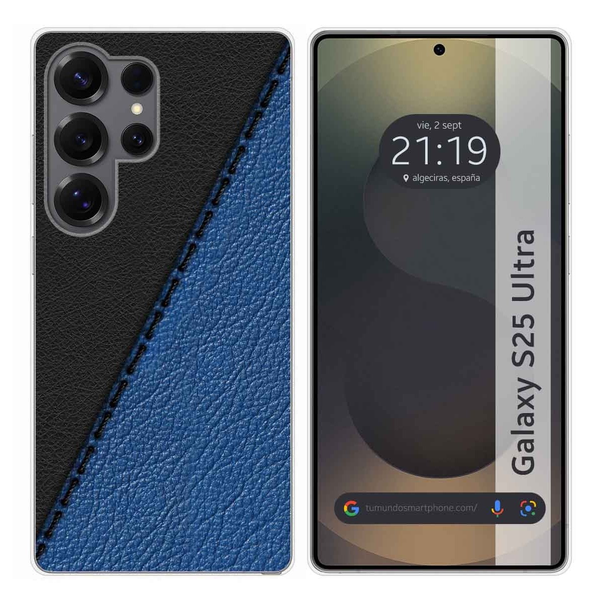 Funda Silicona para Samsung Galaxy S25 Ultra 5G diseño Cuero 02 Dibujos