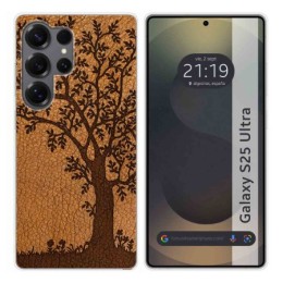 Funda Silicona para Samsung Galaxy S25 Ultra 5G diseño Cuero 03 Dibujos