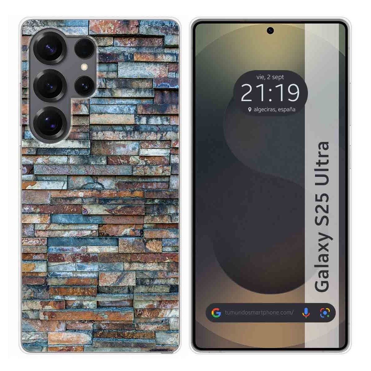 Funda Silicona para Samsung Galaxy S25 Ultra 5G diseño Ladrillo 05 Dibujos