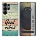 Funda Silicona para Samsung Galaxy S25 Ultra 5G diseño Madera 01 Dibujos