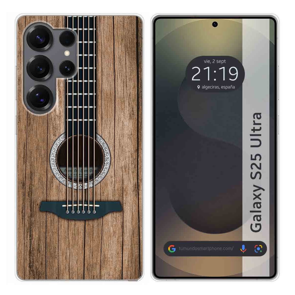 Funda Silicona para Samsung Galaxy S25 Ultra 5G diseño Madera 11 Dibujos