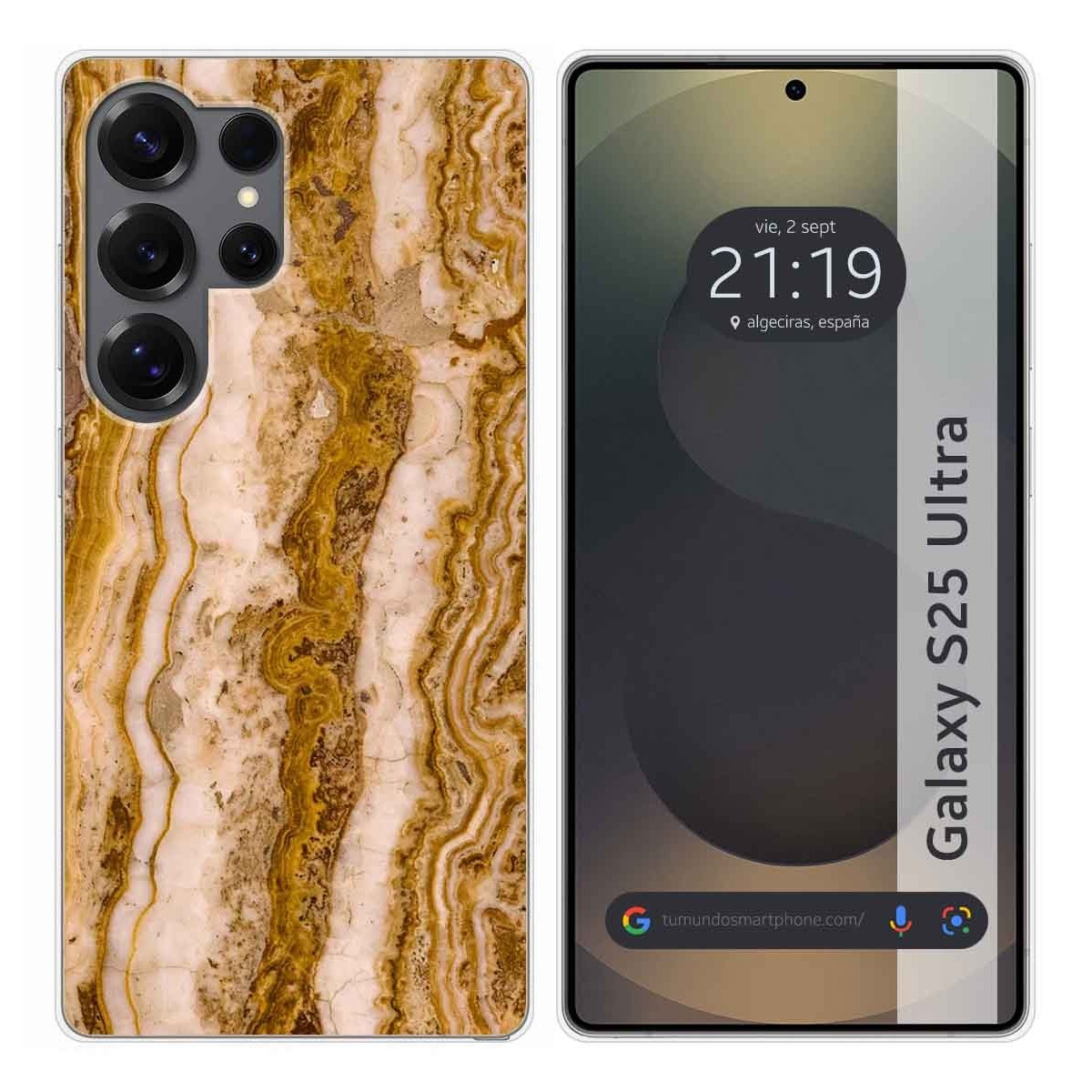 Funda Silicona para Samsung Galaxy S25 Ultra 5G diseño Mármol 10 Dibujos