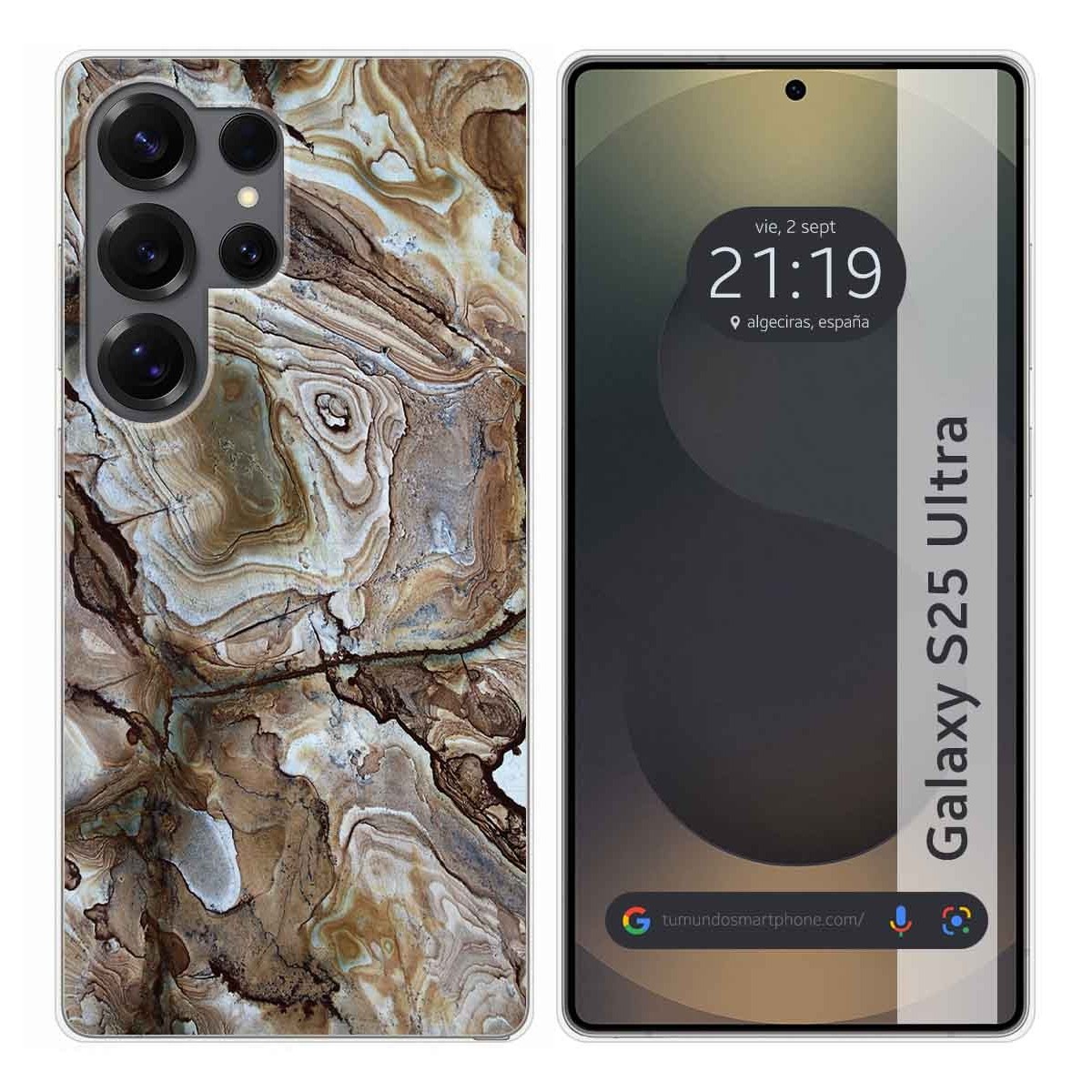 Funda Silicona para Samsung Galaxy S25 Ultra 5G diseño Mármol 14 Dibujos