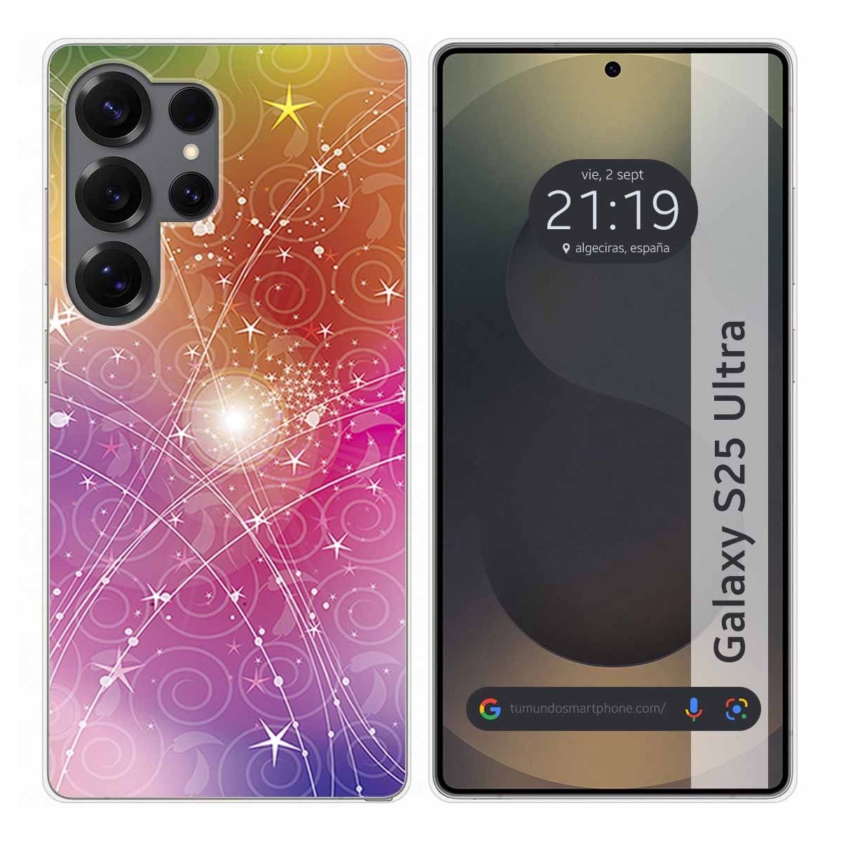 Funda Silicona para Samsung Galaxy S25 Ultra 5G diseño Abstracto Dibujos