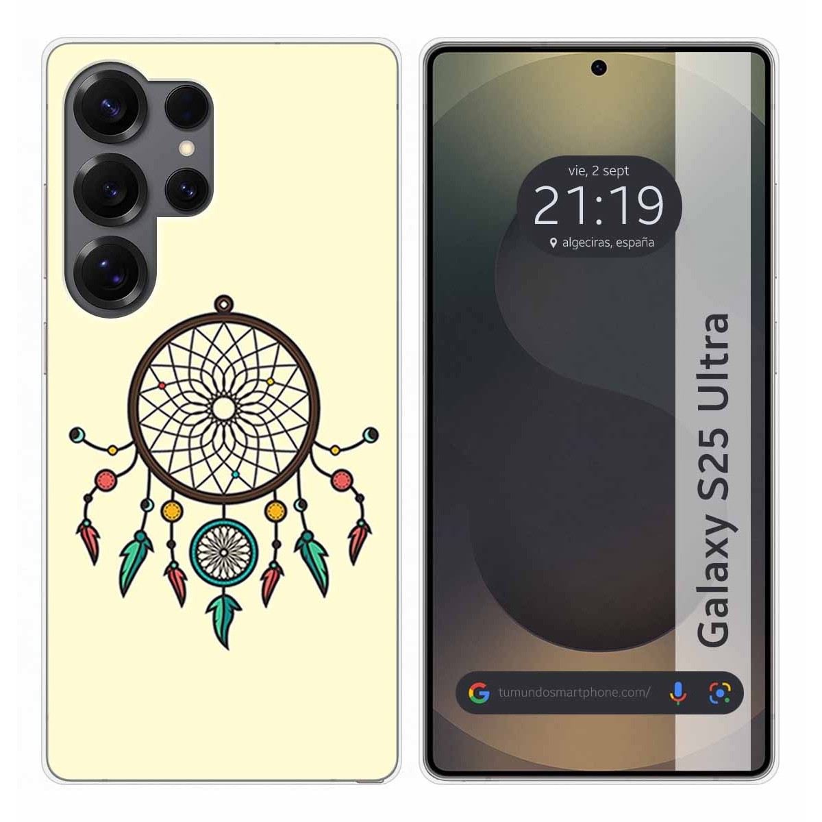 Funda Silicona para Samsung Galaxy S25 Ultra 5G diseño Atrapasueños Dibujos