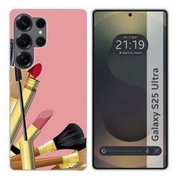 Funda Silicona para Samsung Galaxy S25 Ultra 5G diseño Brochas Dibujos