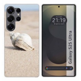 Funda Silicona para Samsung Galaxy S25 Ultra 5G diseño Concha Dibujos
