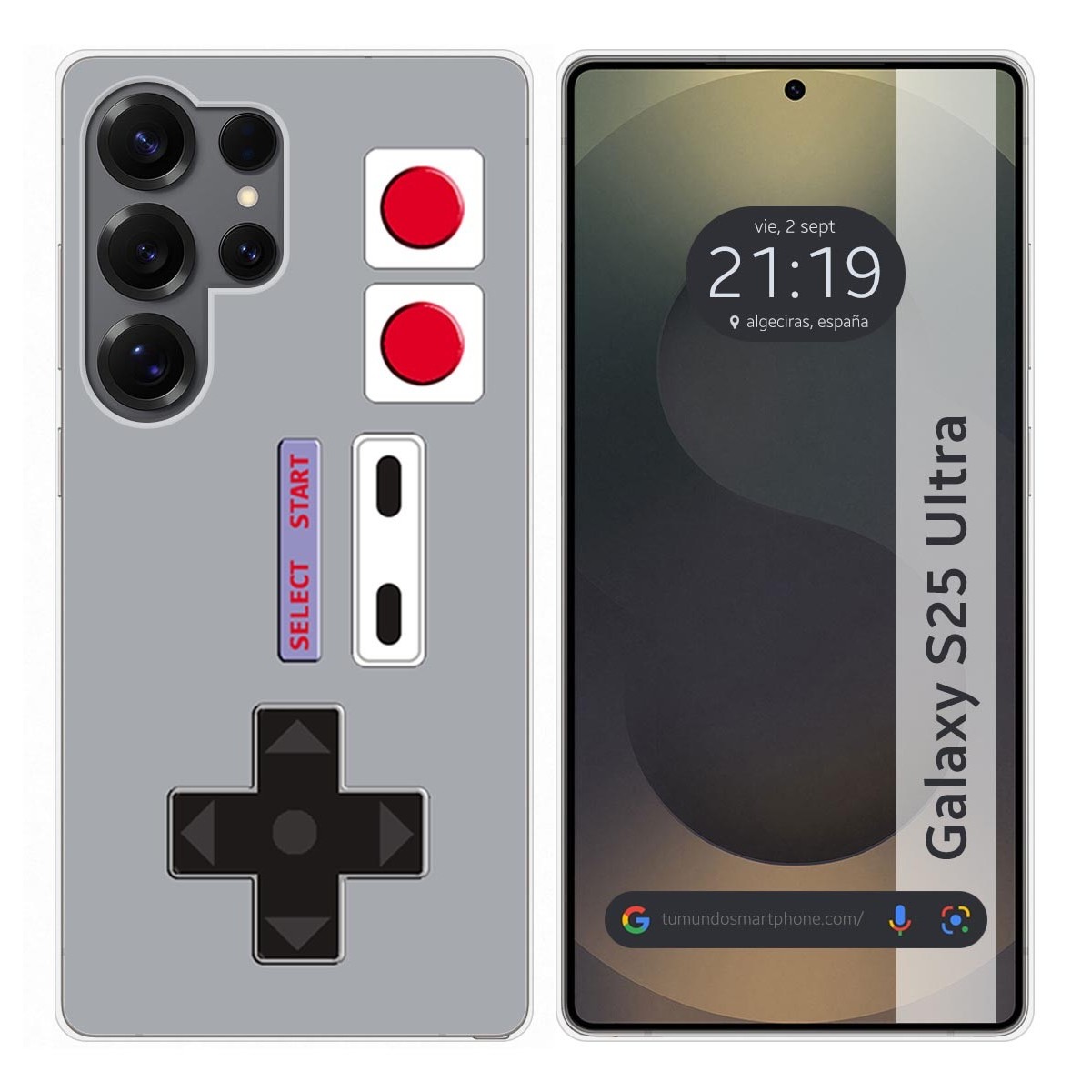 Funda Silicona para Samsung Galaxy S25 Ultra 5G diseño Consola Dibujos