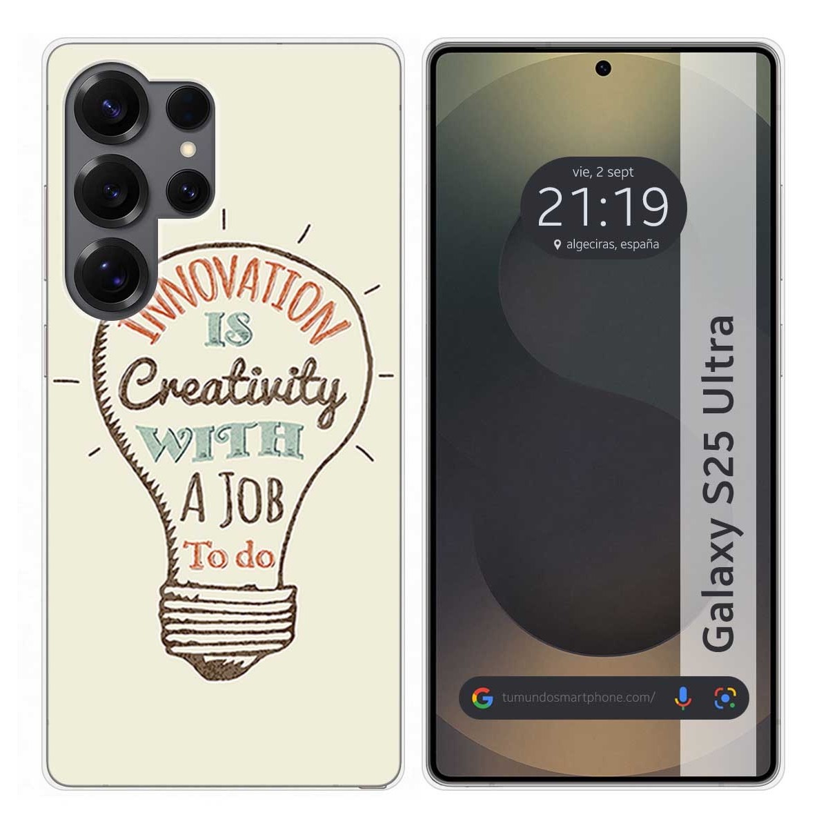 Funda Silicona para Samsung Galaxy S25 Ultra 5G diseño Creativity Dibujos