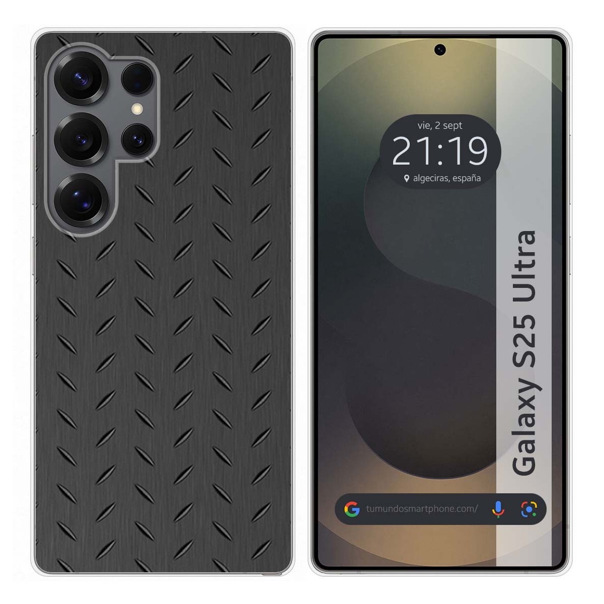 Funda Silicona para Samsung Galaxy S25 Ultra 5G diseño Metal Dibujos