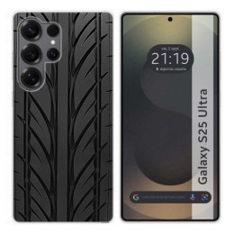 Funda Silicona para Samsung Galaxy S25 Ultra 5G diseño Neumatico Dibujos