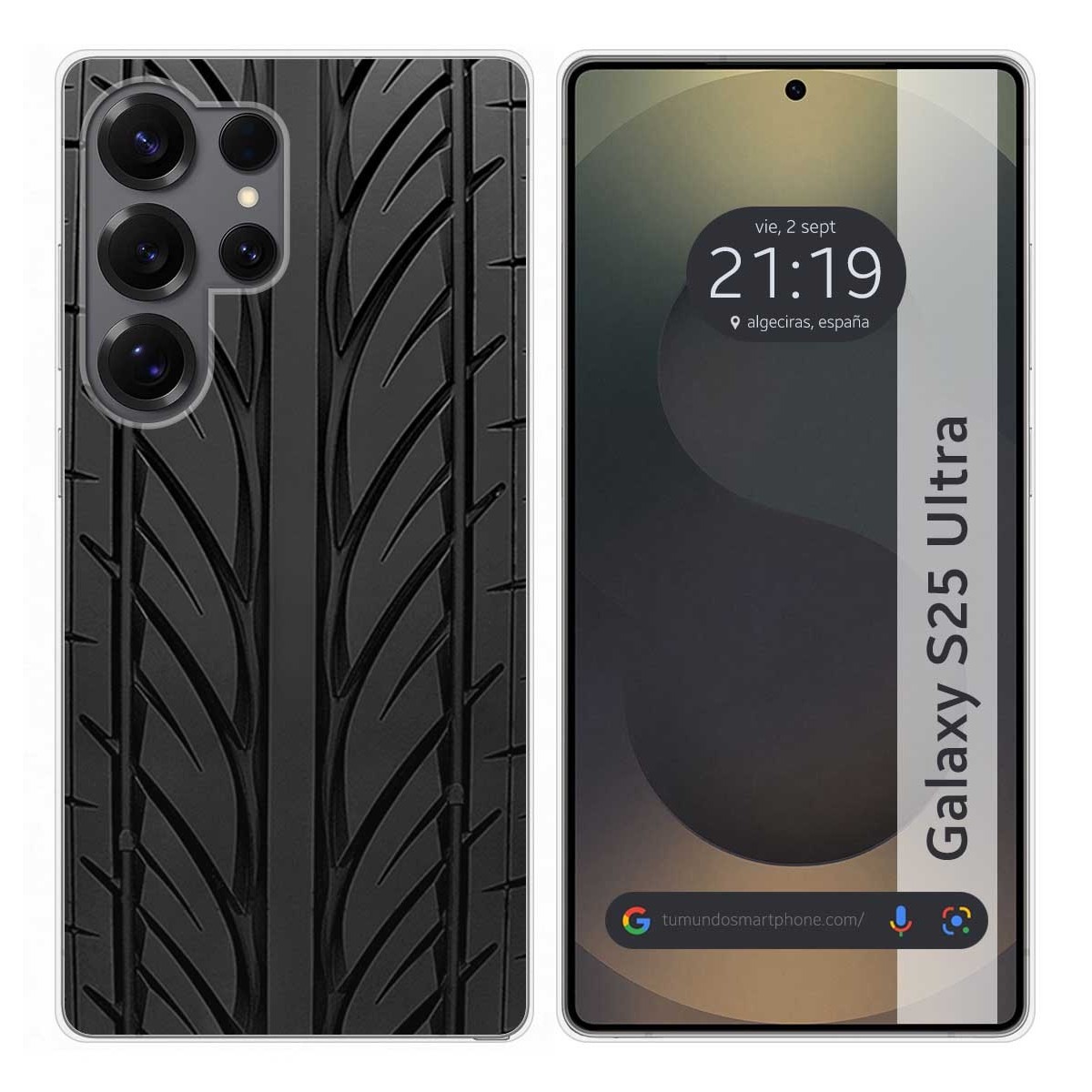 Funda Silicona para Samsung Galaxy S25 Ultra 5G diseño Neumatico Dibujos