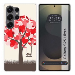 Funda Silicona para Samsung Galaxy S25 Ultra 5G diseño Pajaritos Dibujos