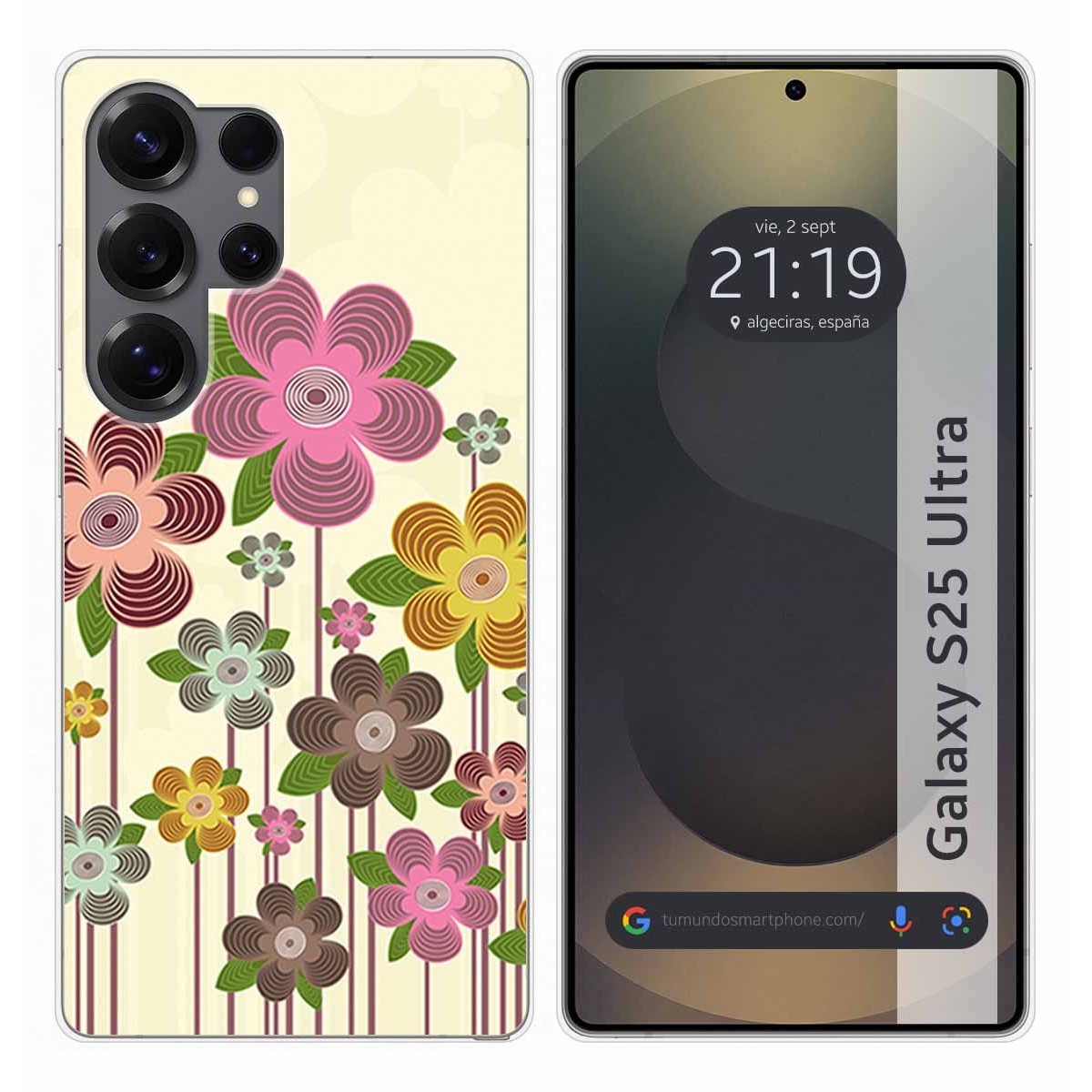 Funda Silicona para Samsung Galaxy S25 Ultra 5G diseño Primavera En Flor Dibujos