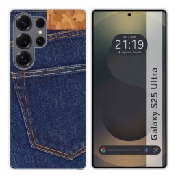 Funda Silicona para Samsung Galaxy S25 Ultra 5G diseño Vaquero Dibujos
