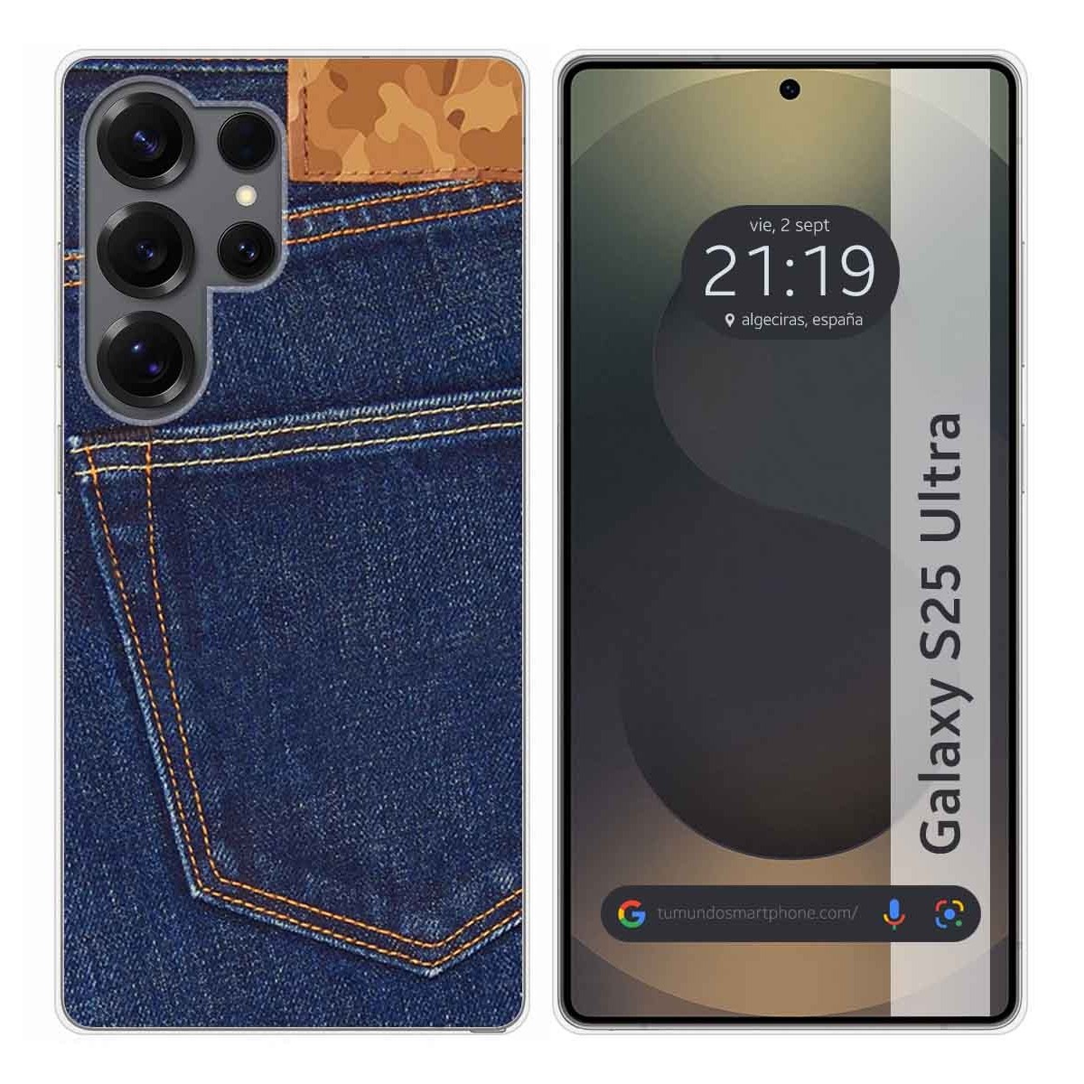 Funda Silicona para Samsung Galaxy S25 Ultra 5G diseño Vaquero Dibujos