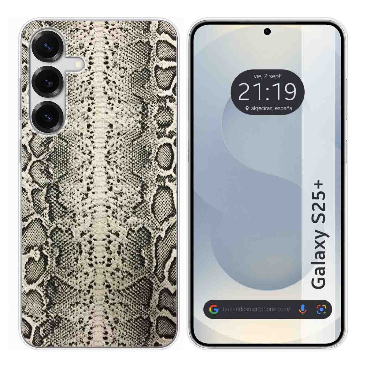 Funda Silicona para Samsung Galaxy S25+ Plus 5G diseño Animal 01 Dibujos