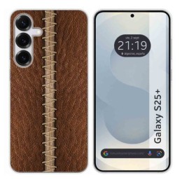 Funda Silicona para Samsung Galaxy S25+ Plus 5G diseño Cuero 01 Dibujos