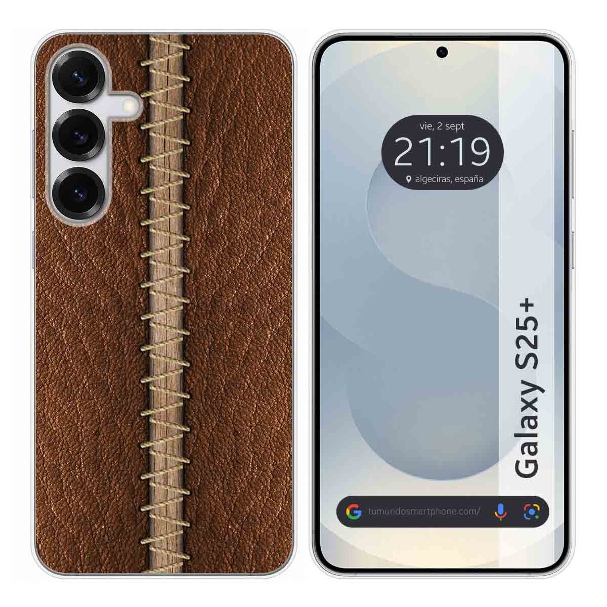 Funda Silicona para Samsung Galaxy S25+ Plus 5G diseño Cuero 01 Dibujos