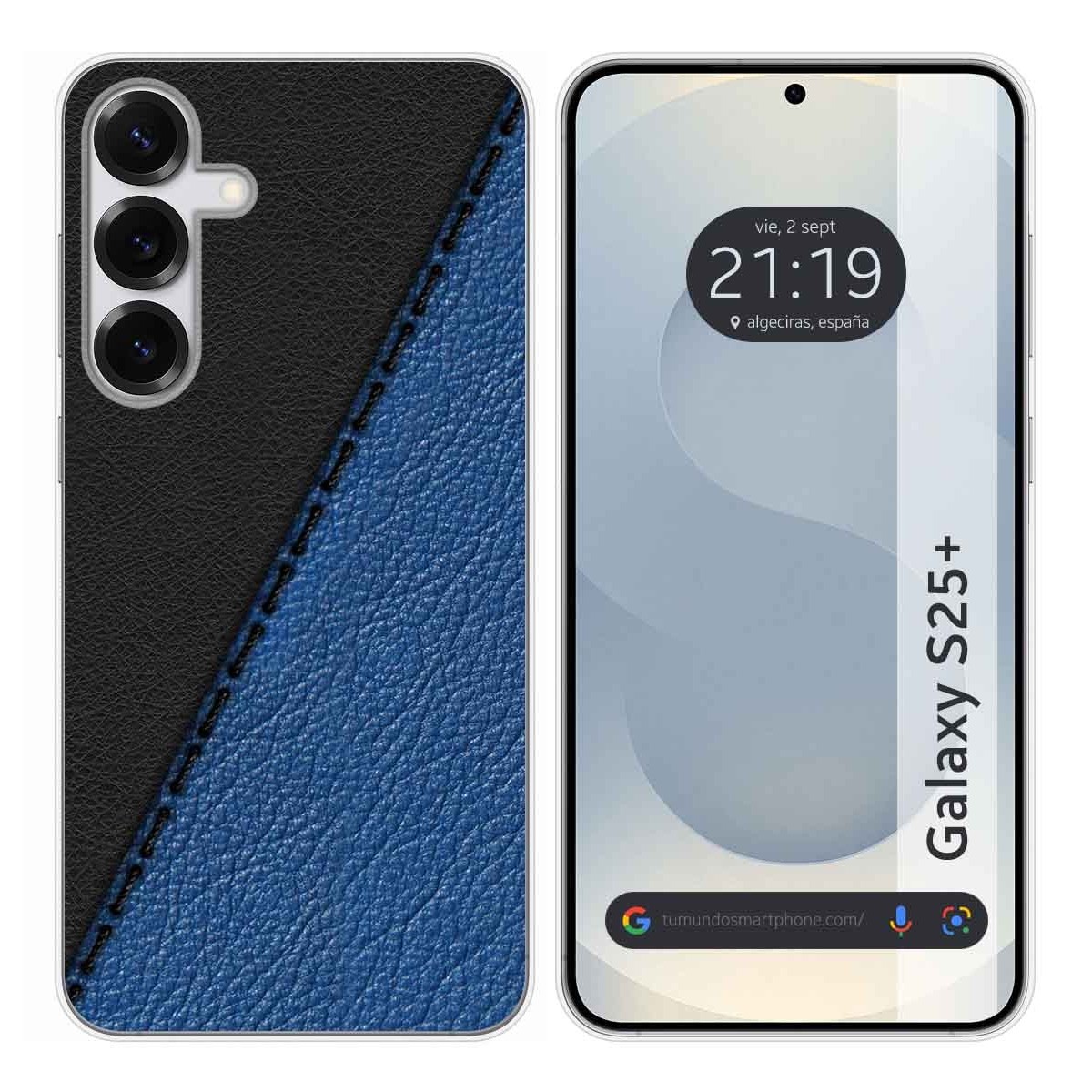Funda Silicona para Samsung Galaxy S25+ Plus 5G diseño Cuero 02 Dibujos