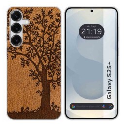 Funda Silicona para Samsung Galaxy S25+ Plus 5G diseño Cuero 03 Dibujos